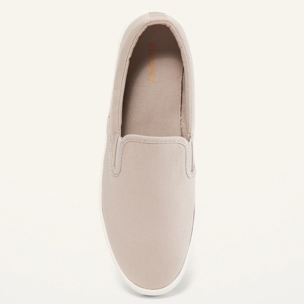 Old Navy Canvas Slip-On Sneakers - NEW W/O TAGS